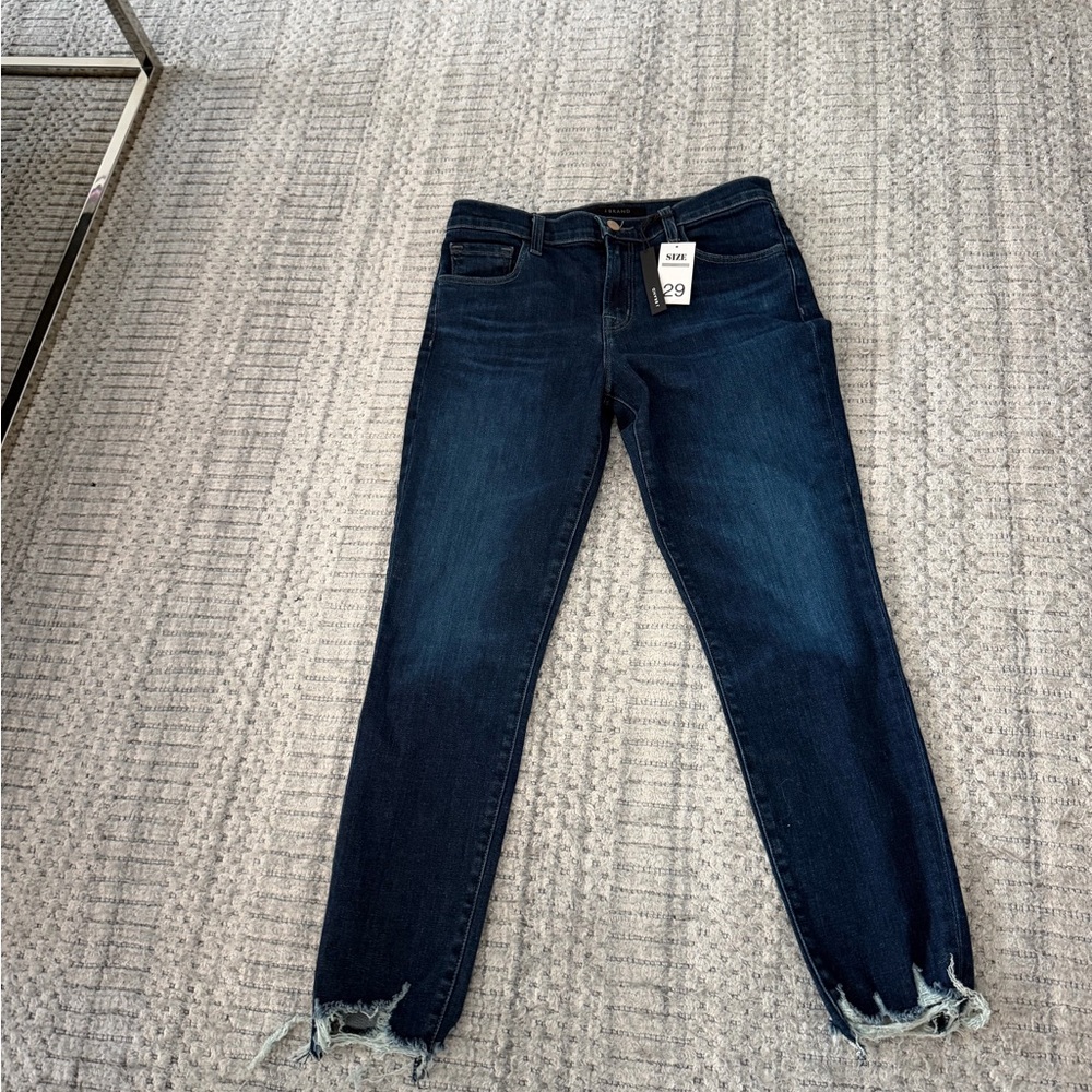 J Brand Dark Indigo Skinny Jeans